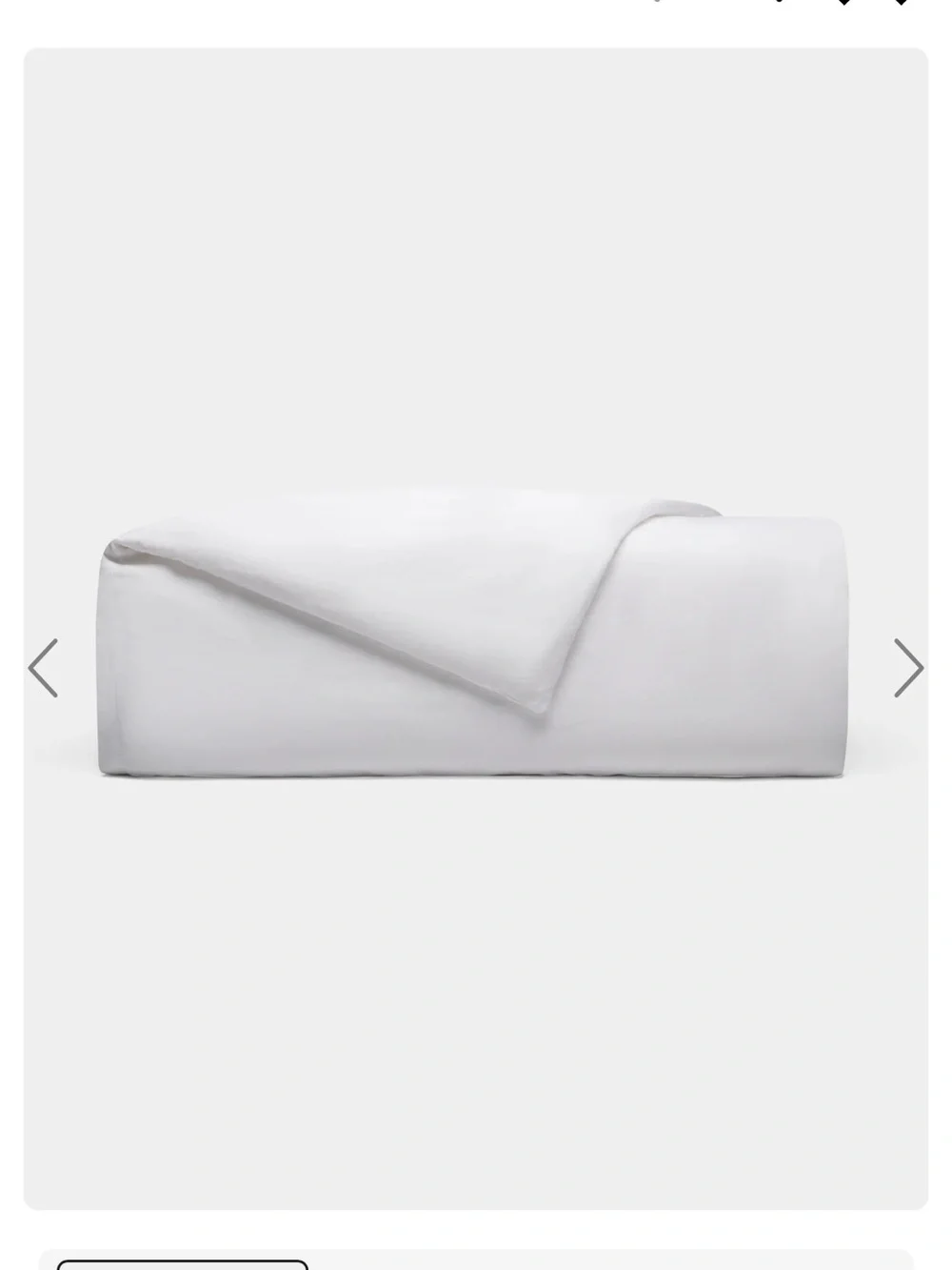 Cozy Earth Linen Duvet Cover White Full / Queen Brand New in Plastic Never Used